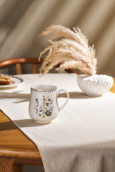 Emsan Artisan İ Letter New Bone Mug 220 ml