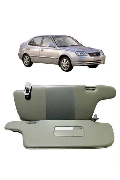 AKARLAR 2001-2006 HYUNDAİ ACCENT ADMİRE VE MİLENİUM KASA UYUMLU GÜNEŞLİK TAKI...