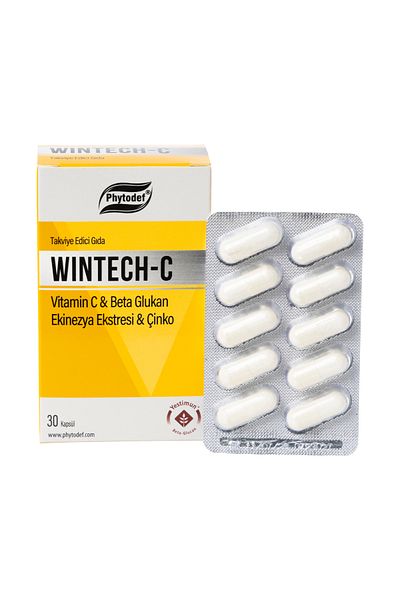 Phytodef Wintech C + Beta Glucan - 30 Capsules
