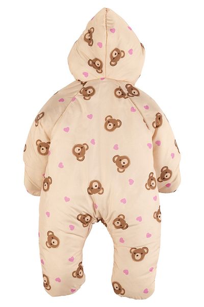 İdilbaby&Mamino IDILBABY&MAMINO baby girl teddy bear patterned powder cosmonaut