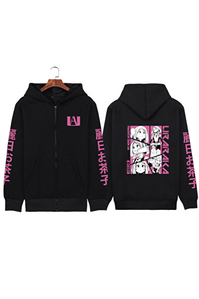 GALASHOP Unisex My Hero Academia Fermuarlı Hoodie Mod84