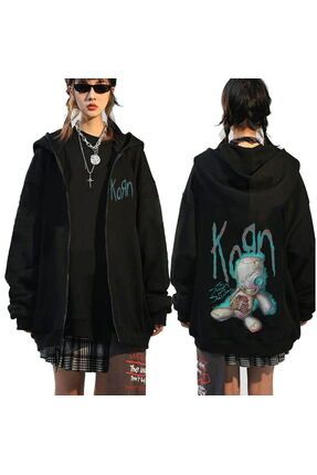 GALASHOP Korn Rock Band dunya turu fermuarl Hodies Model64 Fiyat Yorumlar Trendyol