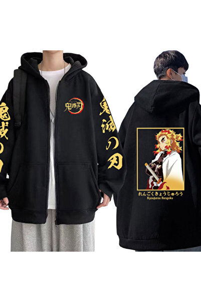 GALASHOP هودي كيميتسو إينوسوكي شيطان القاتل بسحاب موديل 56