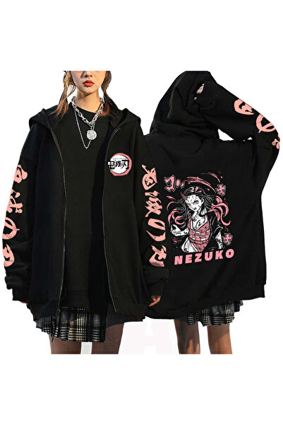 GALASHOP هوديس كيميتسو شيطان القاتل بسحاب كوكوشيبو كامادو نيزوكو مود 31