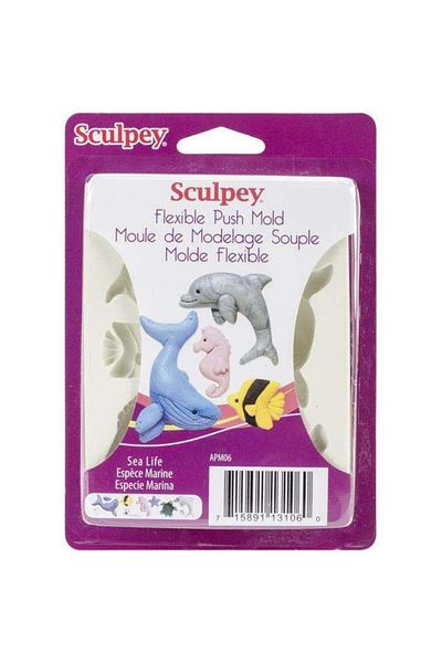 Sculpey Silicone Mold Sea