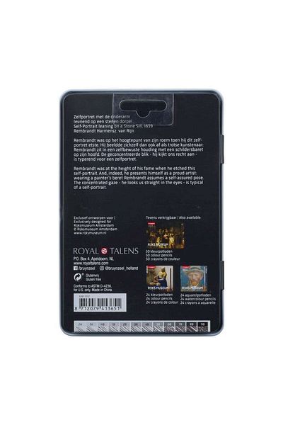 Bruynzeel Ruks Museum Graduated Sketch Pencil Set of 12