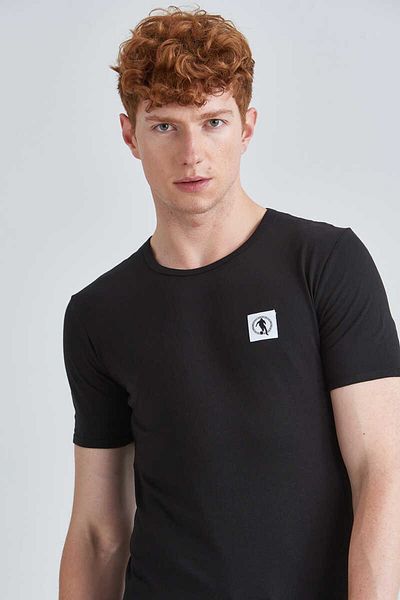 BIKKEMBERG Men's Crew Neck Undershirt