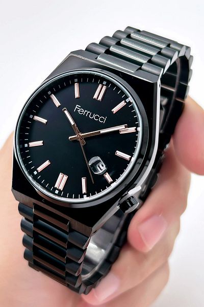 Ferrucci FC032223M.02 3 Atm Waterproof Calendar Men's Wristwatch