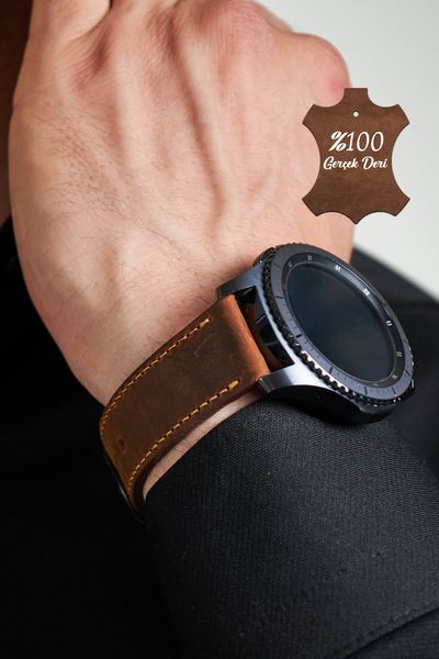 vagave Huawei Watch Uyumlu Deri Kordon Gt6 Gt5 Gt4 Gt3 Pro Gt2 Ultimate Buds ...