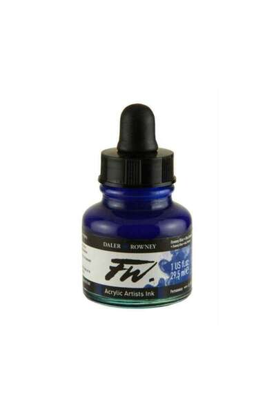 Daler Rowney FW Ink Likit Akrilik 29,5 ml Rowney Blue 2781