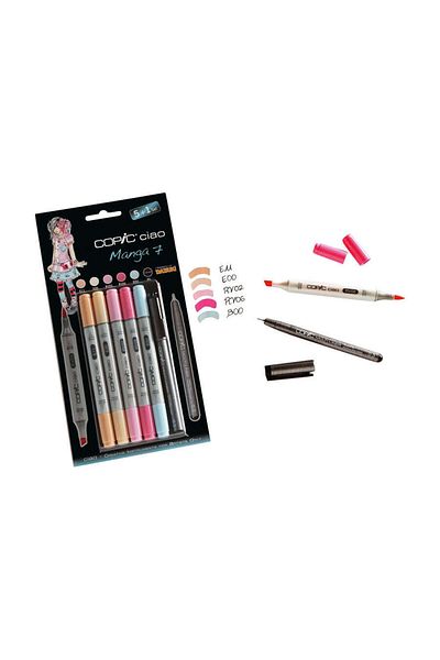 Copic Ciao 5 1 Set Manga 7