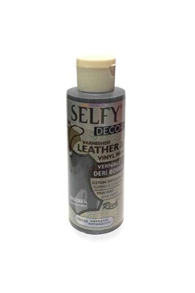 Rich Selfy Decor Deri Boyası 120ml Antrasit N10139 Vernikli