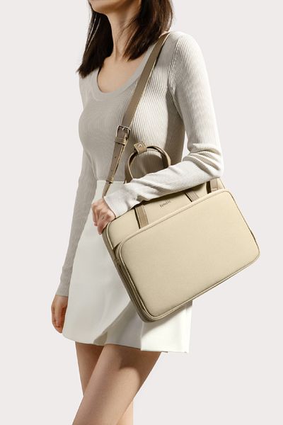 Tomtoc Versatile A12 13.5 - 14.4 Inch Khaki Laptop Notebook Bag - A12d3k1