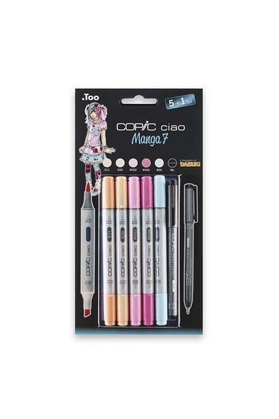Copic Ciao 5 1 Set Manga 7