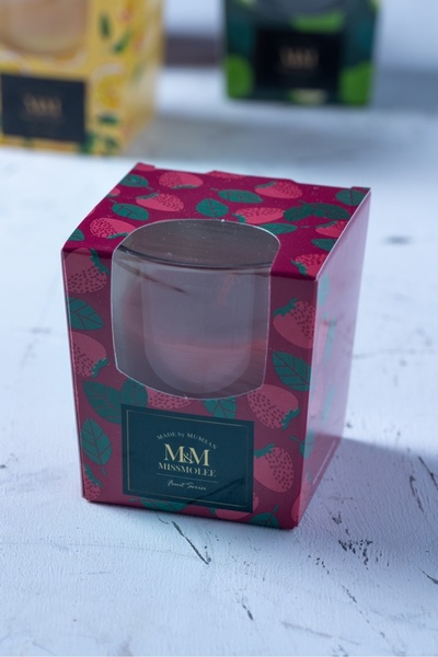 iniaHome Bardak Mum 200 gr Kokulu Zevklerin Dansı Lavanta Kokulu