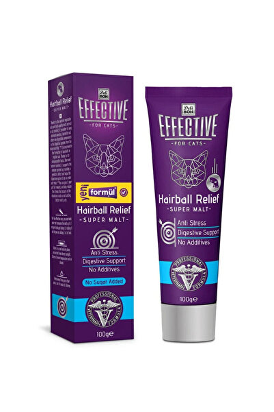 Delibon Effective Hairball Tüy Yumağı Önleyici Kedi Malt Macunu 100 gr