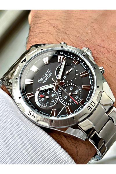 Ferrucci FCF.14514FM.01 Function Multi-Function 3 ATM Men's Wristwatch