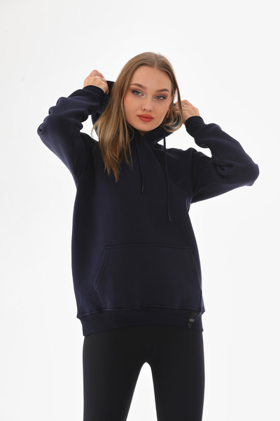 Everest Світшот Everst з капюшоном з 3 ниток з кишенями-кенгуру