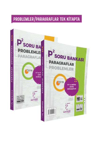 Karekök Yayınları Karekök TYT Paragraflar/Problemler Tek Kitap P2 Soru Bankas...
