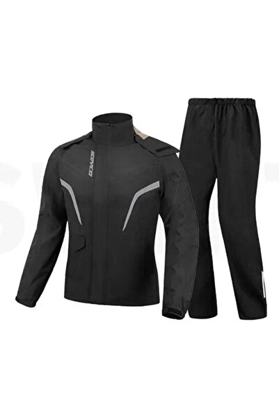 MOTOANL Motosiklet Ve Bisiklet Yağmurluk Alt Üst Takım Su Geçirmez Oxford Kum...