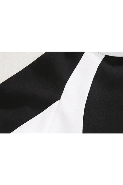 Touz Y2K Streetwear Rockmore Funoff εμπριμέ μαύρο φούτερ Unisex Oversize με λαιμόκοψη