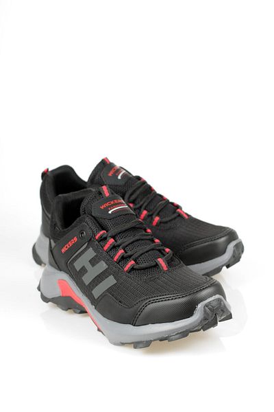Wickers Black-Red Wickers Men's Sports Shoes(2501)