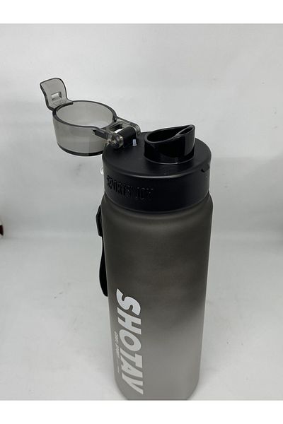 Shotay Cool Sport 950 ML Black-Grey Flask ST-7217