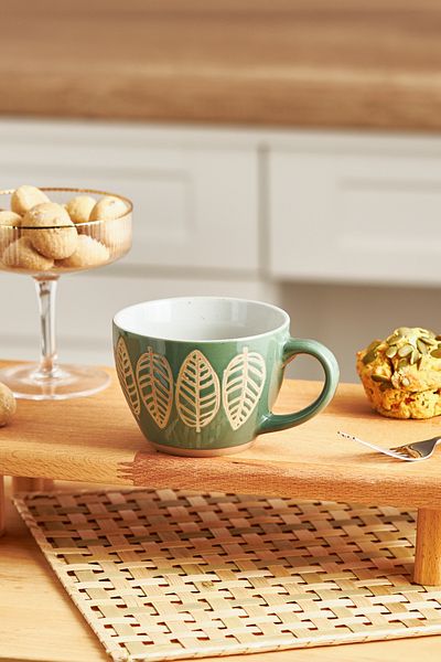 Emsan Greeny Stoneware Mug 350 ml Green