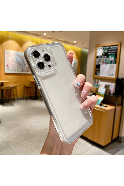 EDELFU حافظة آيفون 14 برو ماكس شيشكو شفافة وناعمة مضادة للصدمات