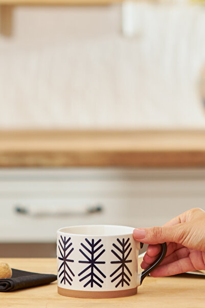 Emsan Simple Lines New Bone Mug 410 ml