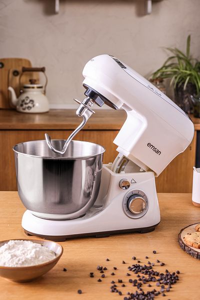Emsan Bella Gusto Stand Mixer 1300 W 5 l Kitchen Chef White
