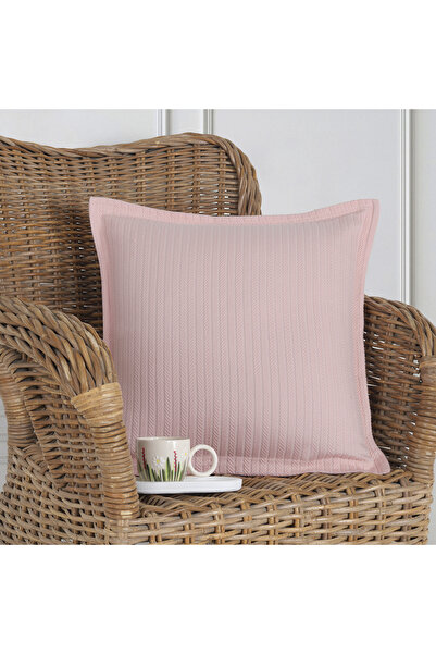 Lief Home Πλεκτή μοτίβο Πικέ Μαξιλαροθήκη |   45x45 (1 τεμάχιο)