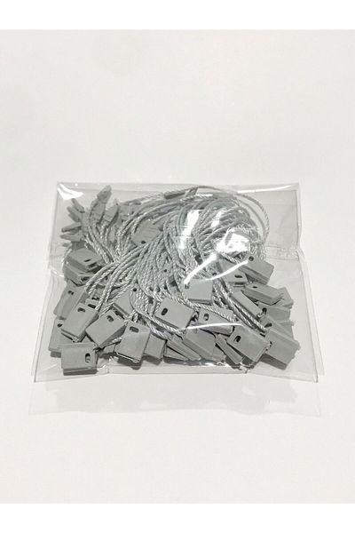 Grdall 150 Pieces - Locked Thread - Product Thread - Locked Label Thread - Gray Color