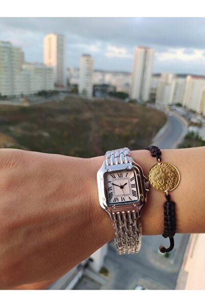 ÇENÇEN Yeni Model Çelik Kasa Model Analog Kadın Kol Saati