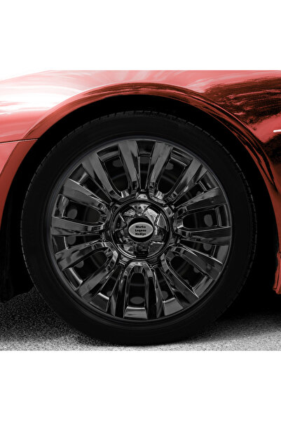 Genel Markalar Opel Astra J 15 İnç Jant Kapağı Amblemli Piano Black 4'lü Takı...