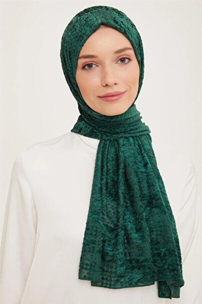 Armine ARMINE TREND KNITTED SHALL 2 14 ZEMRUT