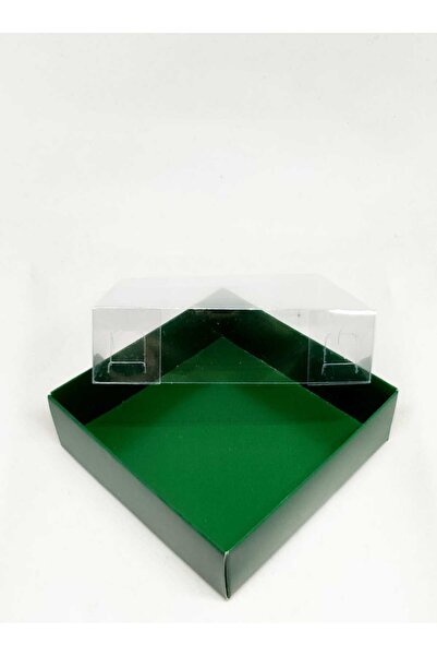 Skybox Yeşil Asetat Kapaklı Hediyelik Kutu Bebek,mevlid,kına Hediyesi Söz 9x9...