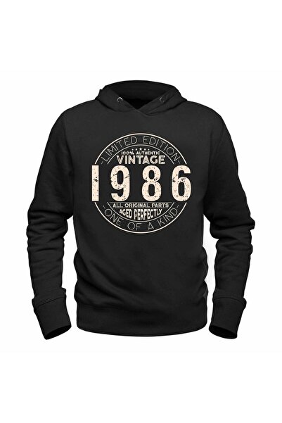 Alfa Tshirt Vintage One of a kind 1986 Black Sweatshirt