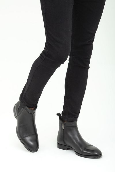Tamer Tanca Men's Genuine Leather Chelsea Boot 183 25259 Men's Boot Sk22/23