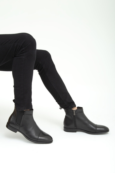 Tamer Tanca Erkek Hakiki Deri Chelsea Bot 183 25259 Erk Bot Sk22/23