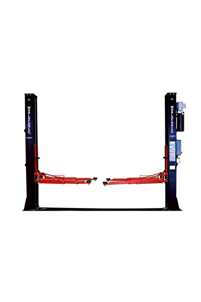 Worldforce 5500 kg Lift Hidrolik Sistem Tam Otomatik Ağır Vasıta 3 Uzatma Kol...