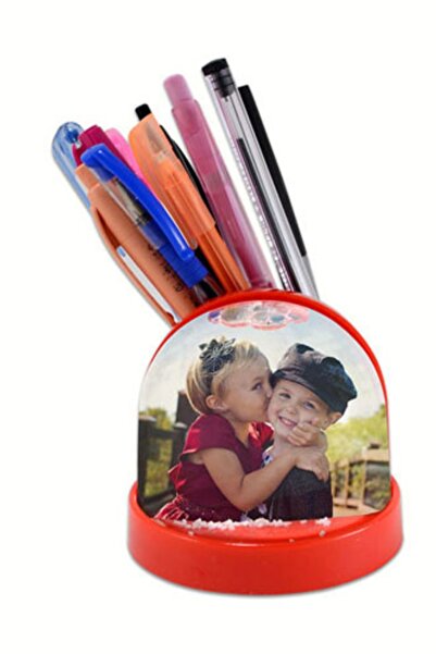 usin Suport pentru pix pentru cadru foto de birou Glob de zăpadă cadou