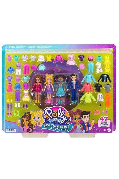 mattel Polly Pocket Ve Arkadaşları Kombin Eğlencesi Oyun Seti