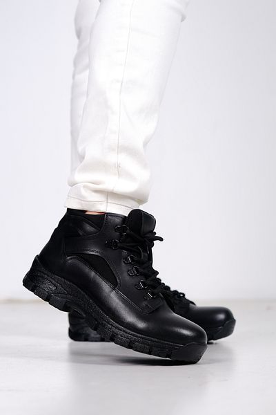 G GÜR MODA Μπότα Hooked Full Orthopedic Inner Outer Γνήσιο δέρμα Ψυχρή Αδιάβροχη Σόλα από καουτσούκ Αντιολισθητικές Μπότες