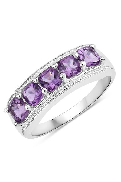 Rafaela Donata Edelsteinring Ring Sterling Silber Amethyst