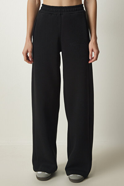 Happiness İstanbul Γυναικεία φούτερ με ίσιο ίσιο πόδι, γυναικεία φούτερ HF00445