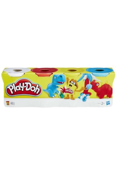 Hasbro Play Doh Play Dough 4 Colors Various Colors Ply-90400