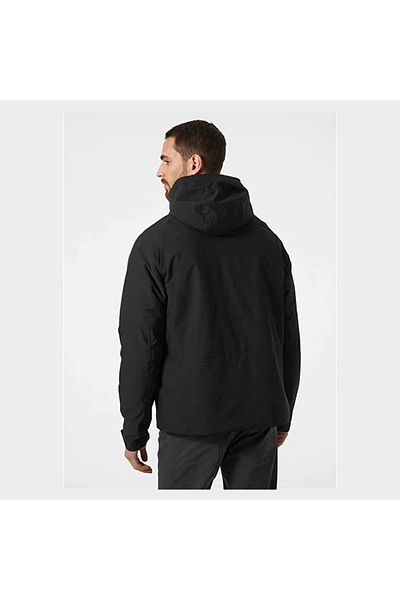 Helly Hansen Helly Hansen Evolved Air Hooded Interlayer Black Men's Coat