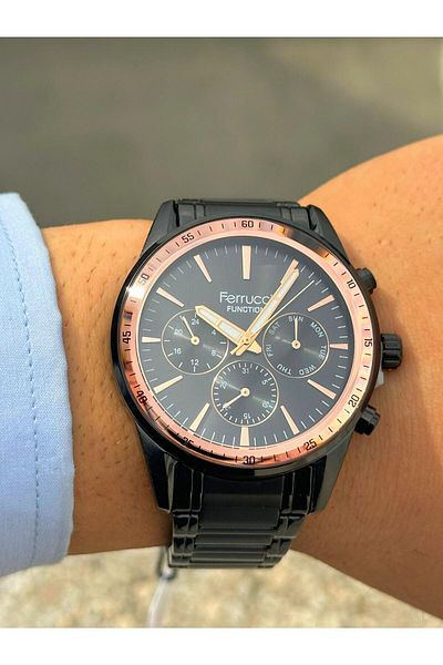 Ferrucci Frc.ft.1.153 Steel Cord Inner Gauges Active Function New Season Men's Wristwatch
