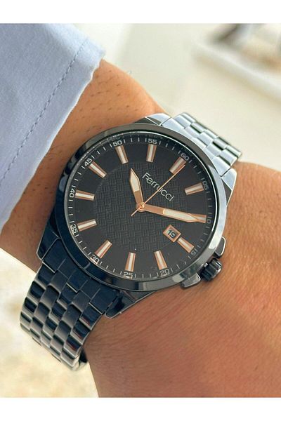Ferrucci FRC.FT.1.176 Ferrucci Steel Cord 30 Mt Water Resistant New Season Stylish Design Men's Wristwatch